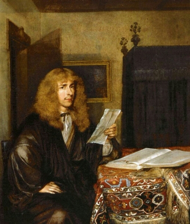 Portrait of a Man Reading, Gerard Terborch