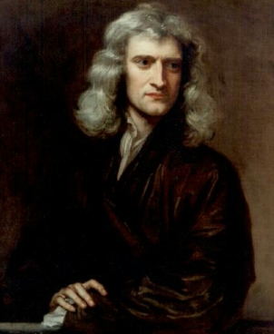 Portrait of Sir Isaac Newton-Godfrey Kneller